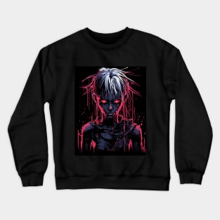 Splash Zombie Girl 2 Crewneck Sweatshirt